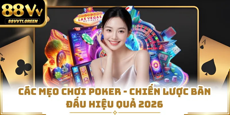 Các Mẹo Chơi Poker - Chiến Lược Bàn Đấu Hiệu Quả 2026